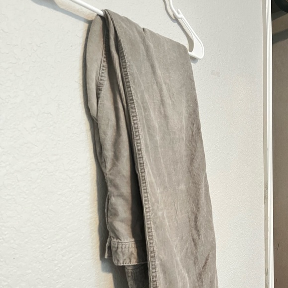 American Eagle Outfitters Pants - Grey Corduroy Pants American Eagle
